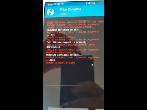 Cara mudah atasi masalah Failed To Mount System (Invalid Argument) pada OnePlus 7 via TWRP