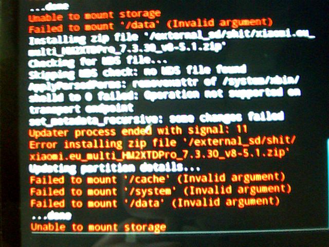 Pengalaman atasi masalah Failed To Mount System (Invalid Argument) pada OnePlus 5T via TWRP