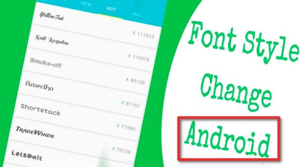 Install Font OnePlus 7T Tanpa PC