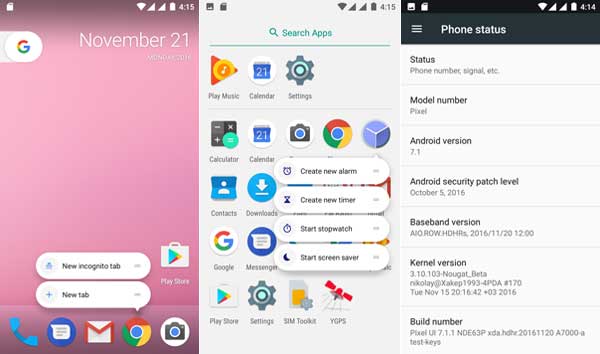 Custom ROM OnePlus 3 A3003 Pixel Experience