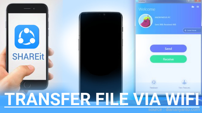 Mengenal Transfer File via Wifi di OnePlus 6T Menggunakan ShareIt Terbaru