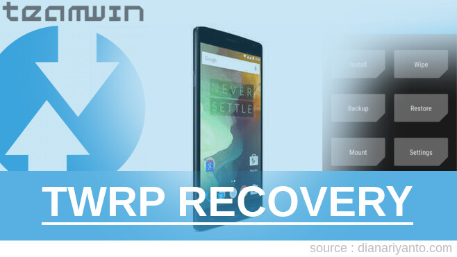 Pasang TWRP OnePlus 2 Tanpa PC